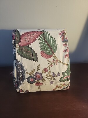 Pottery Barn Resi Palampore Duvet Cover King Floral Cottage-image