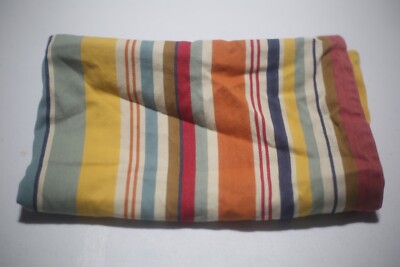 Pottery Barn Striped Pillow Cover 40x60 Cm Multicolored Rainbow-image
