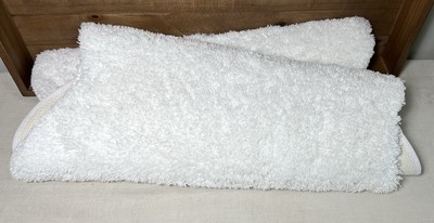 Pottery Barn Faux Hide Bath Rug 24x64