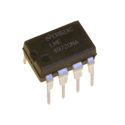 2x Texas Instruments TI LME49720NA Dual HiFi OpAmp AUTHENTIC; LME49720 DIP USA-image