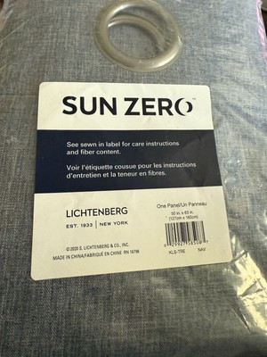 SUN ZERO LICHTENBERG ONE PANEL 50 in x 63 in. Brand New. Two Packages. TRE NAV-image
