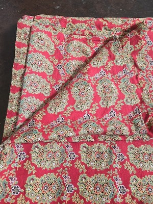 Pottery Barn Bohemian Paisley Full/Queen Duvet Cover Cotton/Linen Greta Bhotah-image