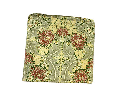 Rare Pottery Barn Sham Zip Pillowcase Beautiful Retired 2011 Green Red Print-image