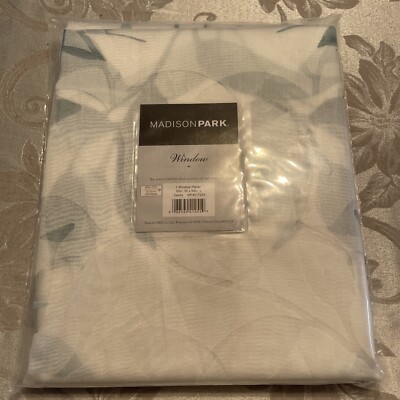 Madison Park Cecily Burnout Printed Window Panel-image