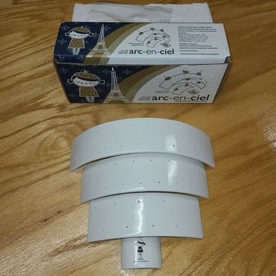 arc-en-ciel Appetizer Set Rainbow Shaped Ceramic Flavour Design Studio NIB-image