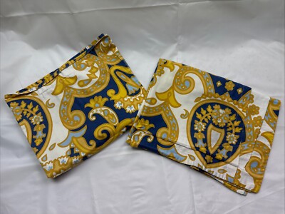 Pottery Barn Kendall Organic Cotton Set Of Two 2 Standard Shams 20” X 26”-image