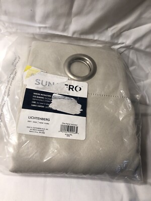 Sun Zero Evan Blackout Grommet Window Panel 40