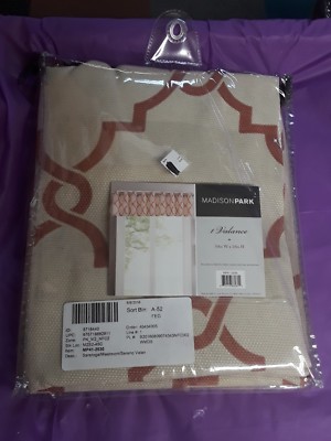 Madison Park Valance 50 in W x 18 in H Saratoga-image