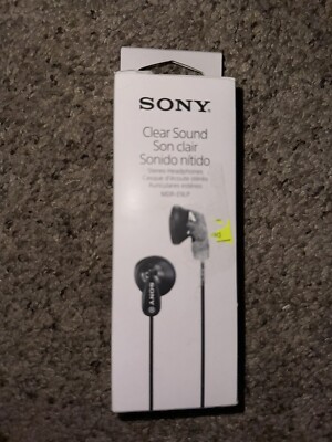 Sony Clear Sound Stereo Earbuds - White - MDR-E9LP-image