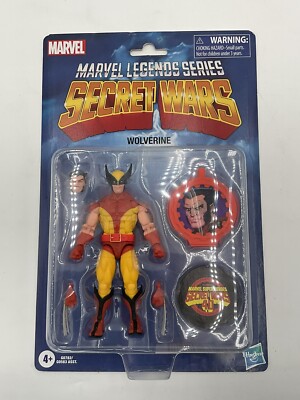Hasbro Marvel Legends Secret Wars Collection Wolverine Retro Figure Logan 2024-image
