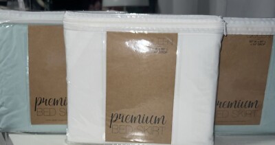 IENJOY HOME Brilliant Bedskirts by The Home Collection, Twin, Queen,-image