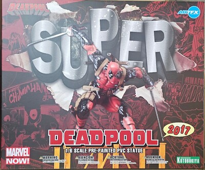 Kotobukiya Marvel Now Deadpool/Wolverine: Deadpool ArtFX Statue Figure (43cm)-image