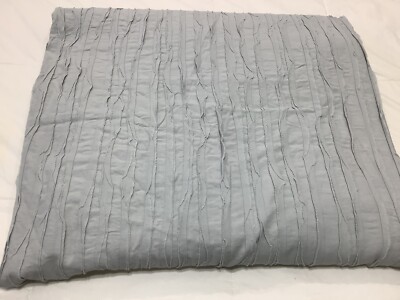 POTTERY BARN Gray Textured Cotton Duvet Cover King/Cal King-image