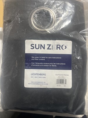 Sun Zero Theater Grade Blackout Grommet Curtain Panel-Oslo 52