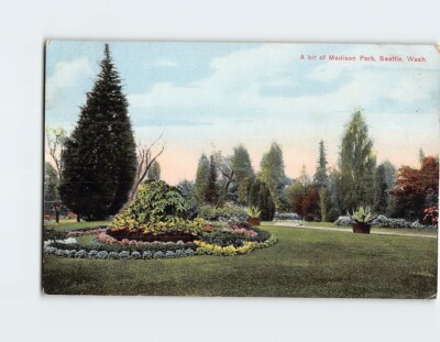 Postcard A bit of Madison Park, Seattle, Washington-image