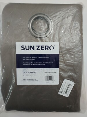 Sun Zero Lichtenberg Grommet Curtain Panel 52