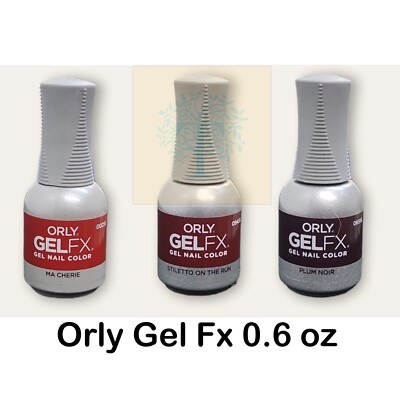 Orly Gel Fx Pro Soak off Gel Large Bottle 0.6 oz/ea New *Pick ur-image