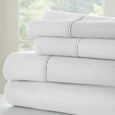 Luxury Soft Embossed 4PC Sheets Set by Kaycie Gray So Soft Collection-image