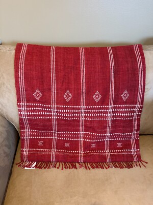 Pottery Barn KELLAN Yarn Dyed Woven Pillow Cover 24