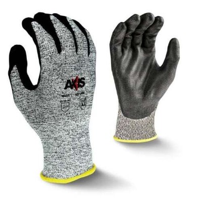 Axis Cut Protection Level A4 Foam Nitrile Dipped Workk Glove, L, Multi (RWG555L)-image
