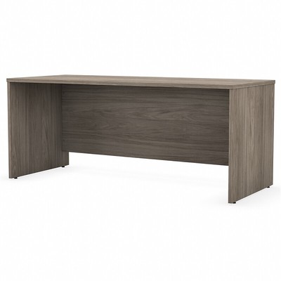 Studio C 72W x 30D Office Desk in Modern Hickory - Engineered Wood-image