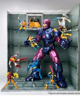 1/12 SCALE Dangerroom/Training Room Diorama Set For 6