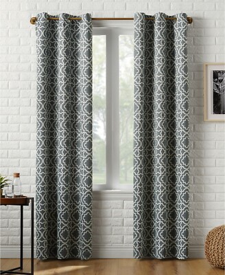 Sun Zero Barnett Curtain Grey 40 X 63 Panel T410623-image