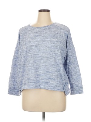 Dip Women Blue Sweatshirt XL-image