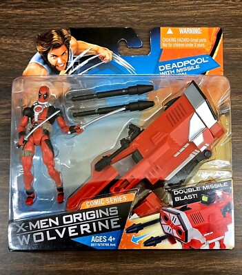 Hasbro - Marvel - X-Men Origins Wolverine - Deadpool With Missile Cannon (2009)-image