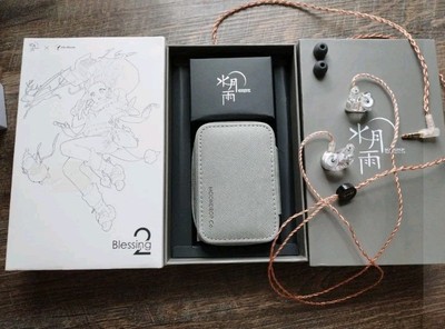 MOONDROP x Crinacle Blessing 2: Dusk 1DD+4BA In-ear Headphone Bundle-image
