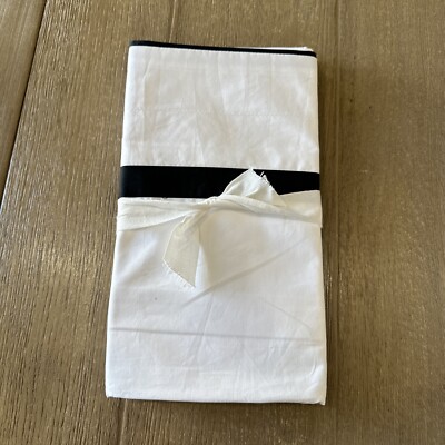 Pottery Barn  MORGAN STANDARD PILLOW SHAM 20 X 36 Black-image