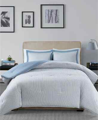 Madison Park Essentials Hayden Reversible 3 Piece Full/Queen Duvet Cover Set-image
