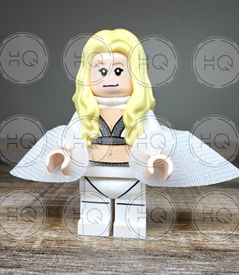 **NEW** 100% LEGO Emma Frost X-Men Minifigure-image