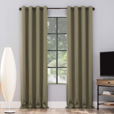 Nordic 2-pack Theater Extreme 100% Blackout Grommet Curtain Panel Pair, 52