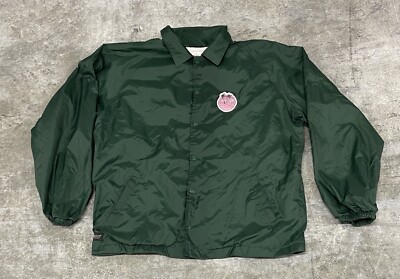 Men’s RIP N DIP Green 100% Nylon Windbreaker Adult Size Large-image