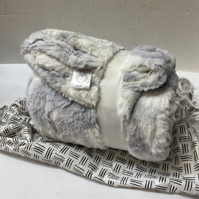 Faux Fur Tie Dye Throw Blanket-image