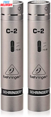 C-2 2 Matched Studio Condenser Microphones , Black-image