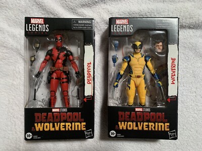 Deadpool & Wolverine Marvel Legends Action Figure Lot NEW Logan Ryan Reynolds -image