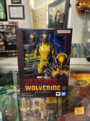 Bandai Tamashii Nations S.H.Figuarts Deadpool & Wolverine Wolverine Figure NIB-image