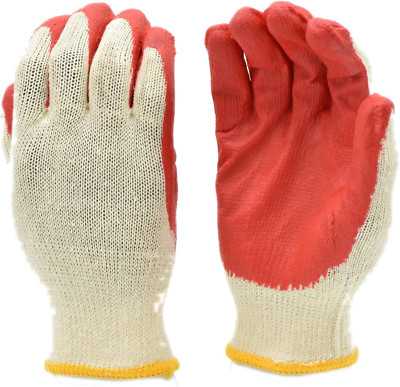 3106-10 String Knit Palm, Latex Dipped Nitrile Coated Work Gloves for General Pu-image