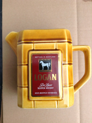 Logan Deluxe Scotch Whisky Jug Wade Pdm England Great Condition-image