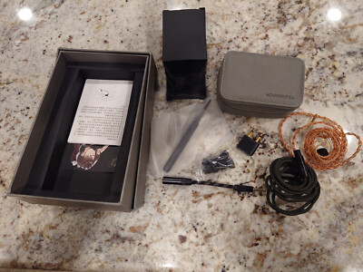 Moondrop Blessing 2 Dusk In Ear Professional Monitor Earbuds + Hart audio cable-image