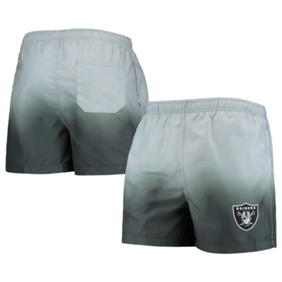Las Vegas Raiders NFL Men's Dip Dye Swim Trunks FREE SHIP!-image