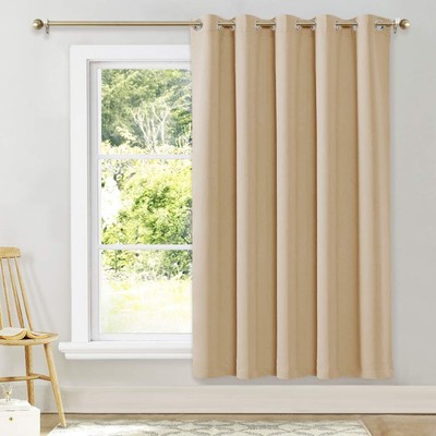 Sliding Door Blinds Window Treatment,Wide Energy Save Thermal Insulated Patio...-image
