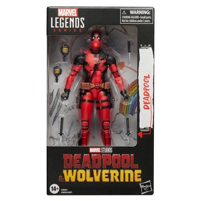 Marvel Legends Deadpool (Deadpool & Wolverine) Red Black Gold *IN-HAND*-image