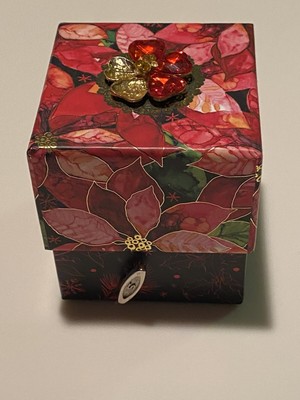 Jeweled Musical Keepsake Gift Box  Plus,one Bar Organis Soap. Punch Studio Soap-image