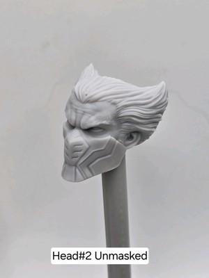 3d Print MUTANT MEN ULTIMATE LOGAN CLAWS HEAD#2  1:10 7