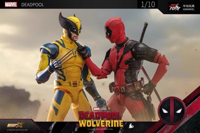 ZD Toys Deadpool and Wolverine Complete PVC Figure Model Toy Collection Gift-image