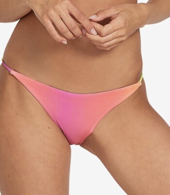 VOLCOM Women's Large I Dip U Dip Bottom Swim Surf Beach New-image