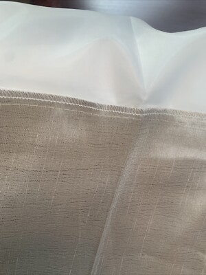 Madison Park King Size Bed skirt Beige Khaki 14.5 Inch Drop NEW Sheen Luxury-image